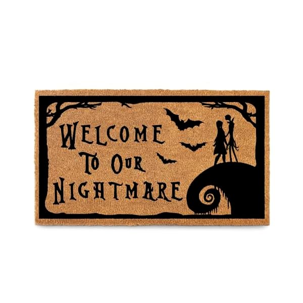   MAINEVENT-Nightmare-Christmas-Door-Mat-30x17-Inch-Jack-Doormat-Welcome-Mat