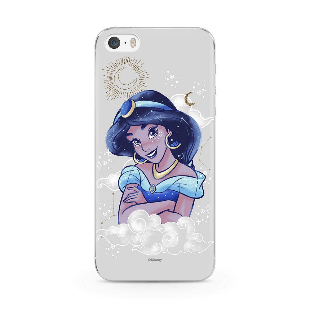ERT GROUP mobile phone case for Apple Iphone 5/5S/SE original and officially Licensed Disney pattern Jasmine 005 optimally adapted to the shape of the mobile phone, case made of TPU