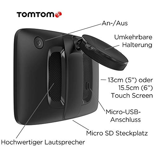 TomTom Navigationsgerät GO Classic (6 Zoll, Stauvermeidung dank TomTom Traffic, Updates Europa, Updates über Wi-Fi), Schwarz - Image 7
