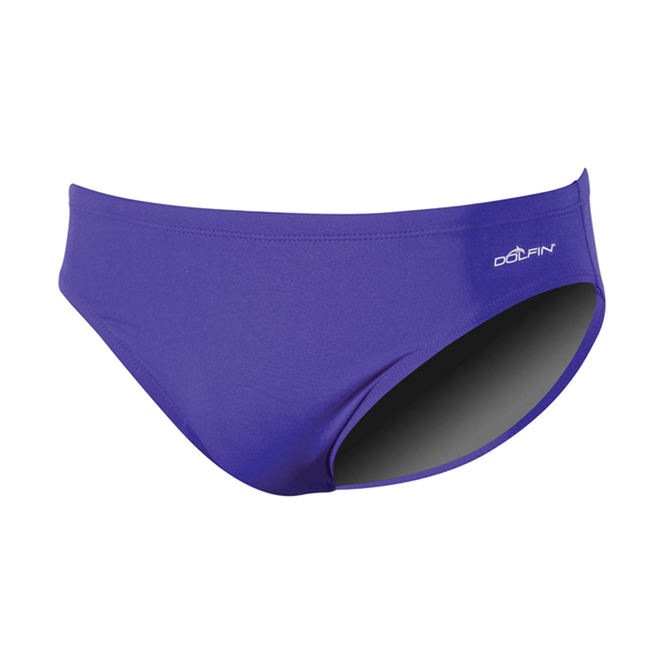 Dolfin Solid Polyester Brief Male Purple 34