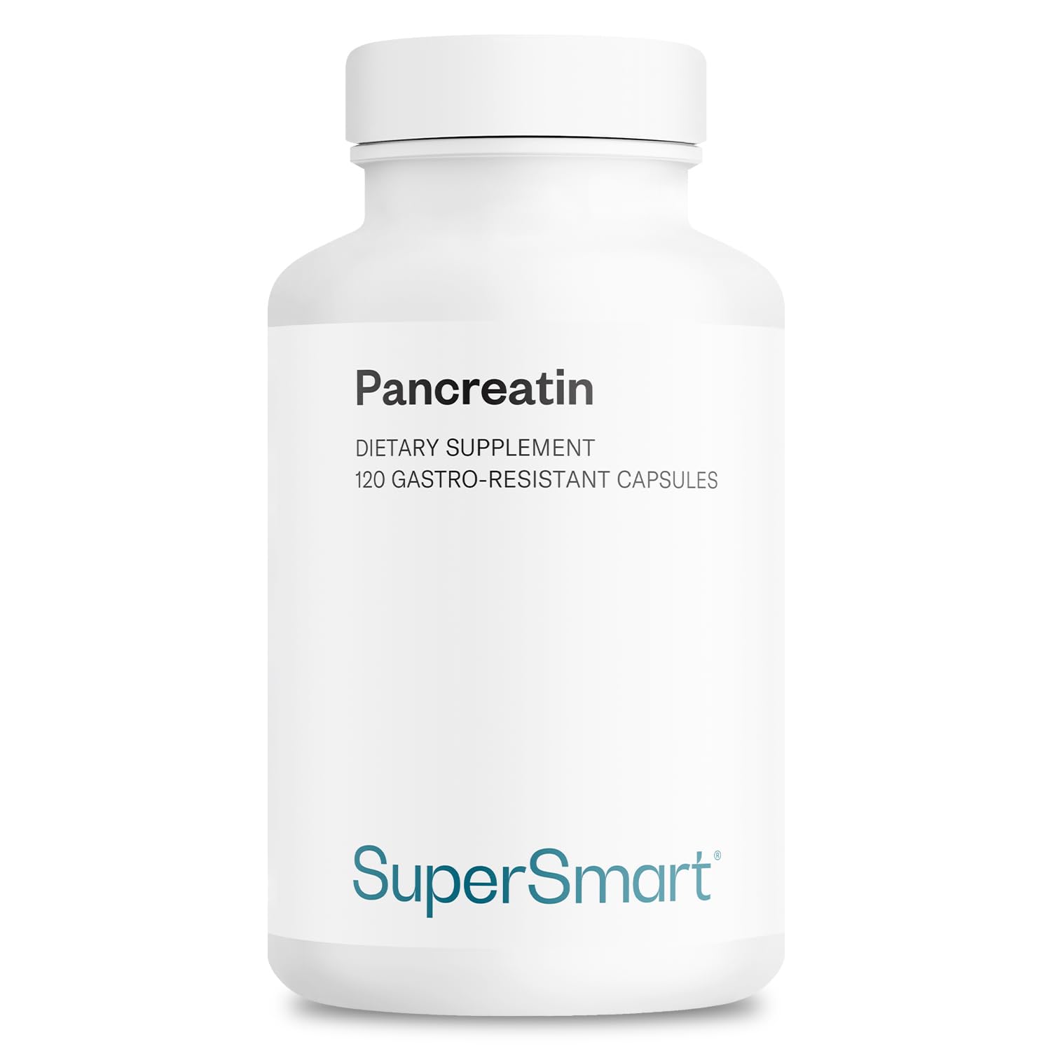 Pancreatin Supplement - Contain Synergistic Digestive Enzimes - Fully Supports Digestion and Improves The Body's Absorption of Nutrients | Non-GMO & Gluten Free - 120 DR Capsules