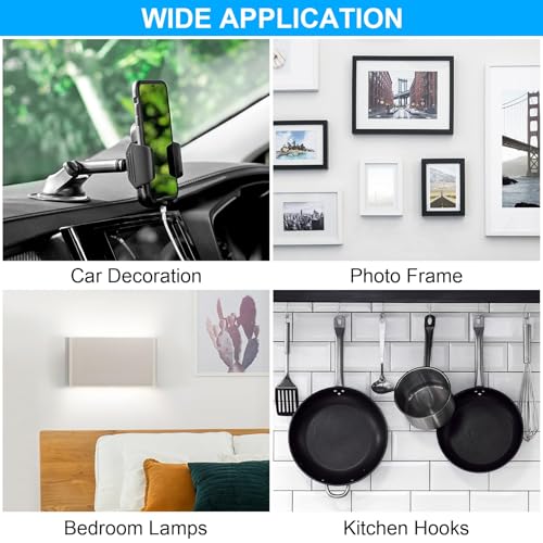 Image of Double Sided Foam Tape 0.39In x 16.5FT, Mounting Tape Heavy Duty, Strong Adhesive Weatherproof Seal Strips for DIY Craft Picture Poster, Car & Gap Filling Mountings, Home Office Decor (White)