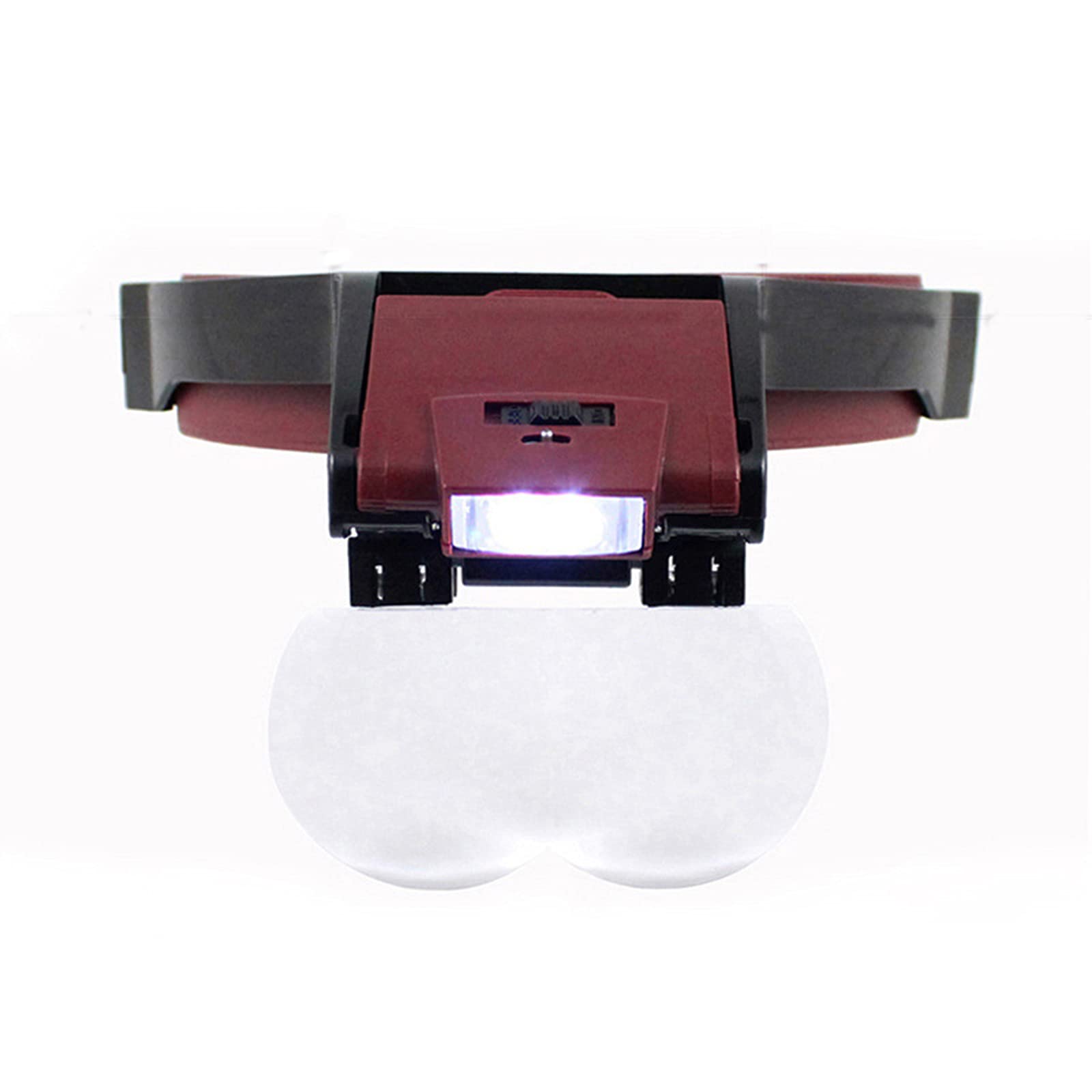 Lupa Binocular Dental Quirúrgica con Faros LED Luz Médica