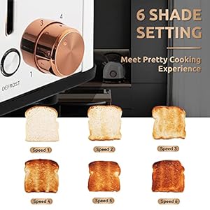 Pukomctoaster4slicewithwideslots2longslottoasterforbagelswafflesandtoast6browninglevelsstainlesssteelremovabletraycancelbageldefrostfunctionswt8500white1400w Urban Country Home Decor Pukomc toaster 4 slice with wide slots 2 long slot toaster for bagels waffles and toast 6 browning levels stainless steel removable tray cancelbageldefrost functions wt 8500 white 1400w urban country home decor