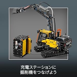 Amazon.co.jp - レゴ® テクニック ボルボ FMX トラック & EC230 電気掘削機 42175