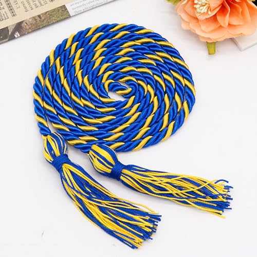 Image of GraduationMall Graduation Honor Cord 68 inch RoyalGold
