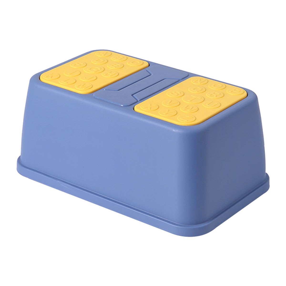 SHINEOFI Toiletten Tritthocker aus Rutschfestem Kunststoff Einlagiger Kinderfußhocker in Blau für Badezimmer und Kinderwaschbecken