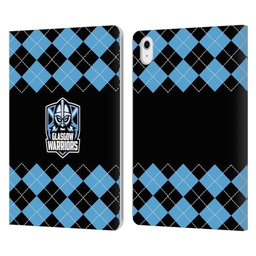 Coque en cuir portefeuille iPad Air 2022 Glasgow Warriors avec support
