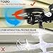 TOZO Q2020 Drone RC Mini Quadcopter Altitude Hold Height Headless RTF 3D 6-Axis Gyro 4CH 2.4Ghz Helicopter Steady Super Easy Fly for Training