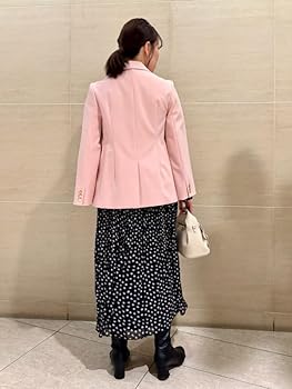 Amazon.co.jp: [セルフォード] 袖スリットテーラードジャケット