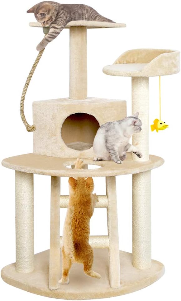 corner cat trees