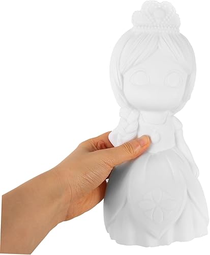 Miniatura 6 de Caja de almacenamiento de escultura de regalo, estatua de muñeca, contenedor, mesa de comedor, colección de monedas, estuche de ahorro de monedas,