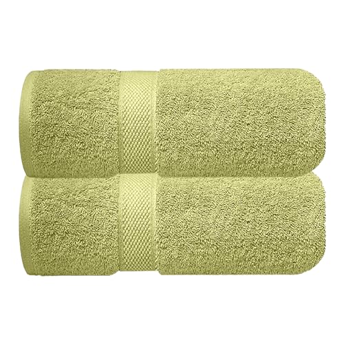 Image of Sulfar 100% Terry Ring Spun Cotton Face Towel - Quick-Dry, Highly Absorbent (480 GSM) (30 x 30 Cm) Misty Green (Pack of 2)