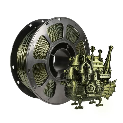iBOSS PLA+ Chameleon Filament 1.75mm, Iridescent and Glittery 3D Filament, 1kg (2.2lbs), Dimensional Tolerance ±0.02mm, 