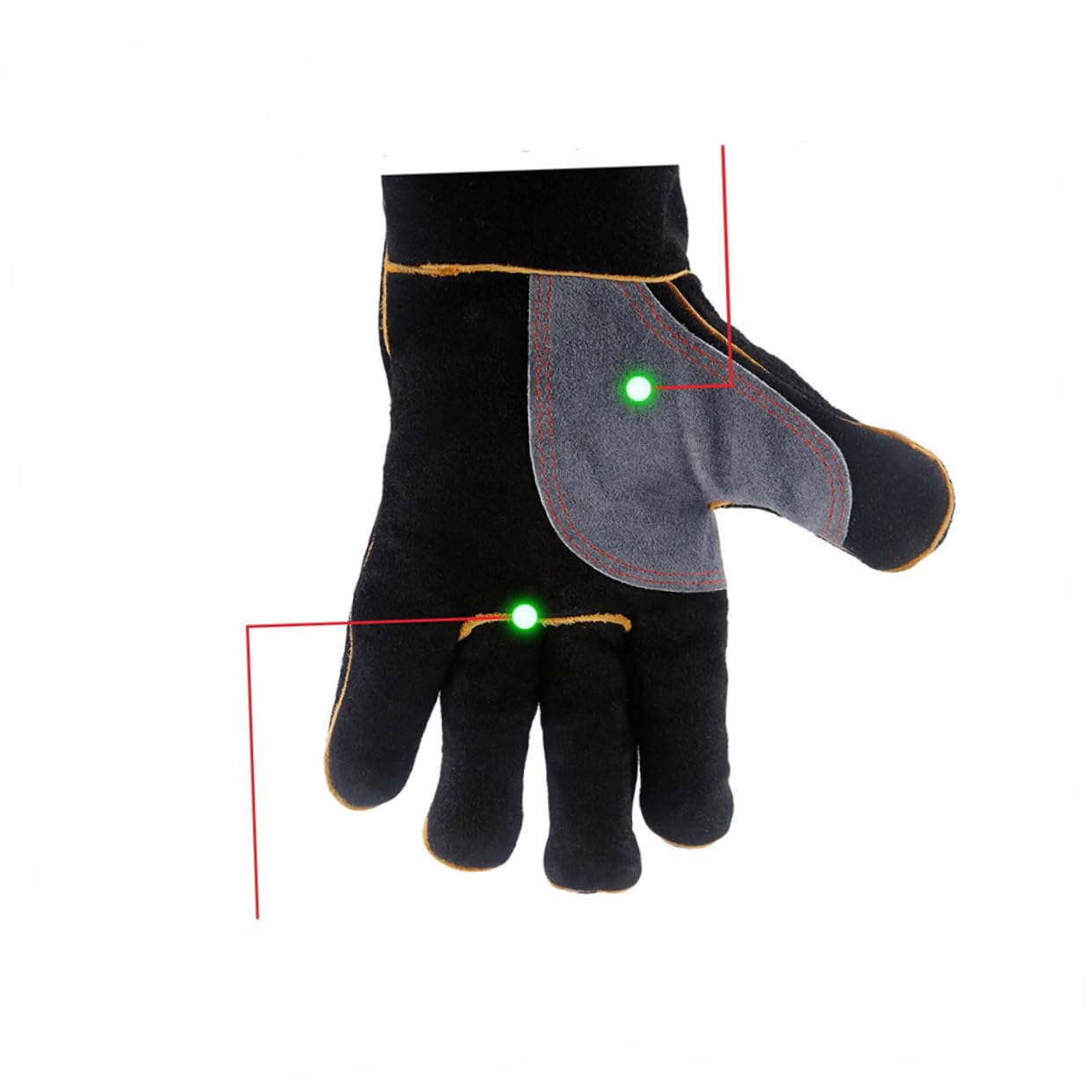 UPKOCH Par 16 fragua guantes de construccion guantes de guante de jardineria Guantes de cocina guantes de trabajo guantes para hornear guantes anti-escaldaduras horno estufa Trabaja