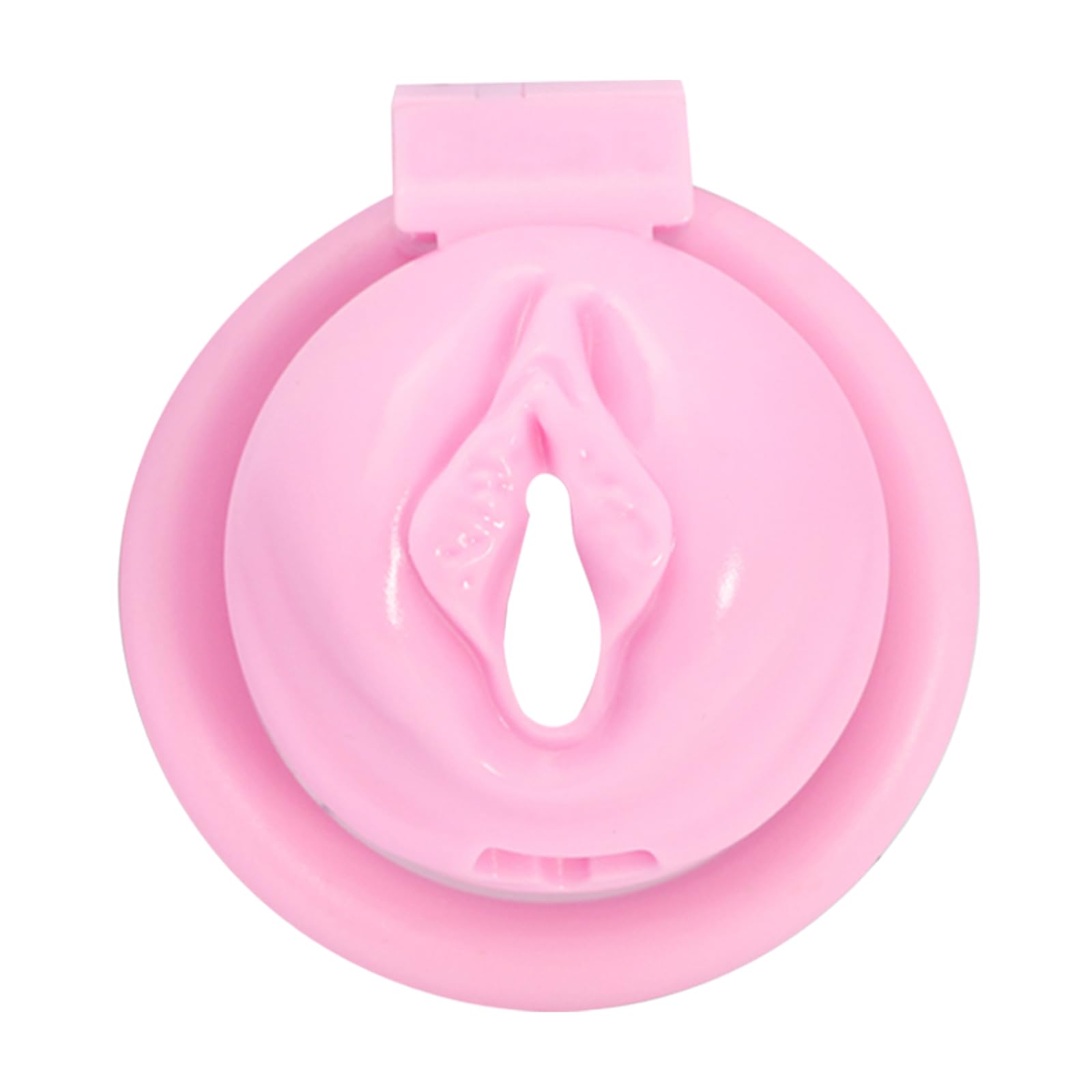 BDSMLOVE Sissy chastity cage con 4 Anelli per il Pene Rimovibili, gabbia castità per uomo, gabbia per il cazzo SM bondage slave sex toys, cock cage gabbietta di castità per uomo (S)
