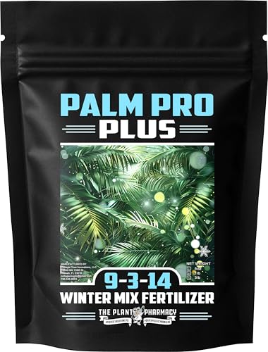 Fertilizer Commercial Grade | Palm Pro Plus Winter Mix 9-3-14 | 5 Ounces | Controlled Release Tropical Palm Tree Feed | 8–9 Month Granular Slow Release Feed | Topdress Water in | Cool Season Care