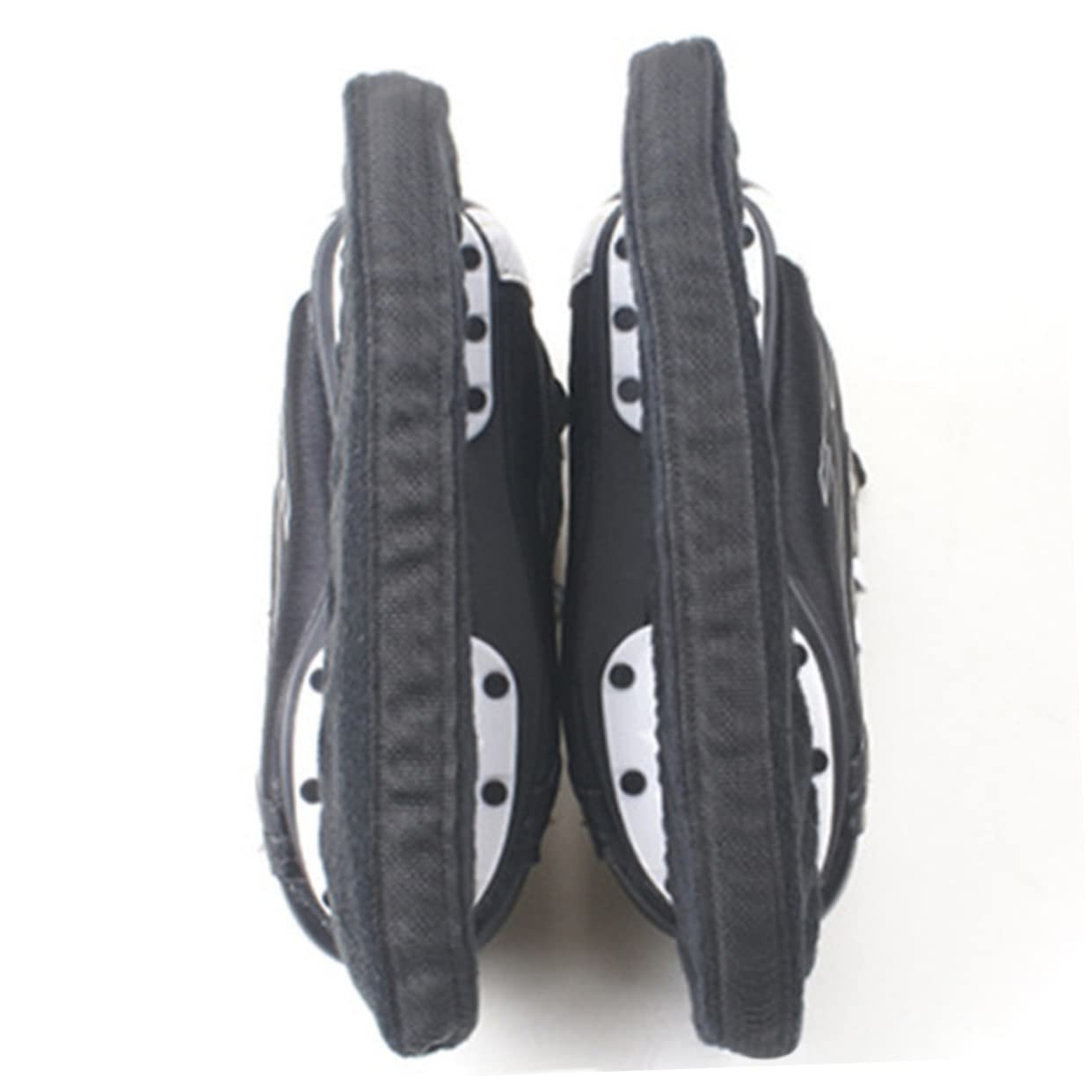 Toddmomy Protector De Patines Cubierta De La Hoja De Hockey Guardia Cubierta De Cuchilla De Hielo Accesorios Zapatos De Patinaje sobre Hielo Elástico Patines De Hielo Negro Franela