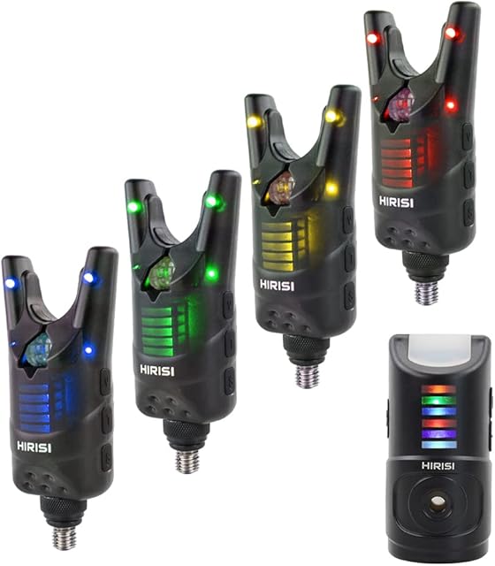 Hirisi Tackle Wireless Carp Fishing Bite Alarm Set HRS1