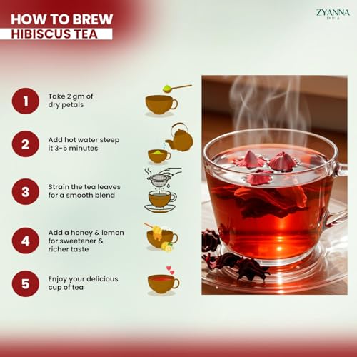 Image of Zyanna 8 in 1 Sampler Pack - 80 Pyramid Tea Bags | Butterfly Pea, Hibiscus, Chamomile, Masala Chai, Kahwa, Lady & Cream Earl Grey Malt Whisky | 100% Natural - Assorted Herbal Tea Trial Teabags