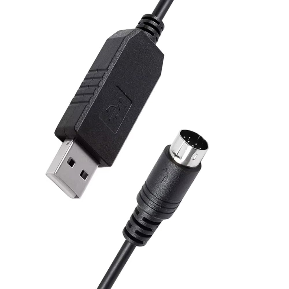 Câble USB vers mini DIN 10 broches pour Yaesu FTM Series, interface PC SCU-20/SCU-56 chipset PL2303GT 1m