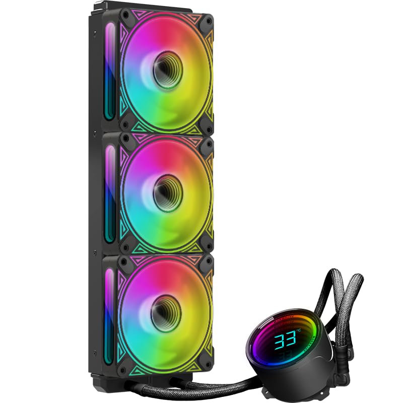 Bloque De Agua Para CPU - Base De Cobre 50mm, Rosca G1/4, Compatible Intel Y AMD, Refrigeración Líquida PC