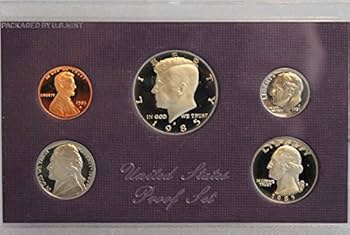 1985 S US Mint Proof Set Original Government Packaging at Amazon's