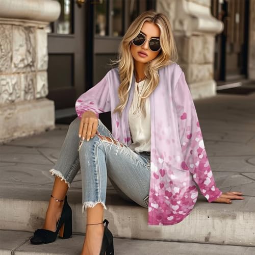 Image of Cardigan for Women Long Sweater Open Front Sweaters Fashion Lightweight Cardigans with Pockets