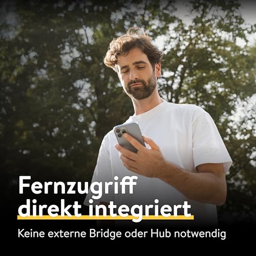 Nuki Smart Lock Pro mit Bluetooth, WLAN & Matter, für mühelose Integration ins Smart Home, elektronisches Türschloss ermöglicht Tür aus der Ferne zu sperren, einfach zum Nachrüsten ohne Zylindertausch