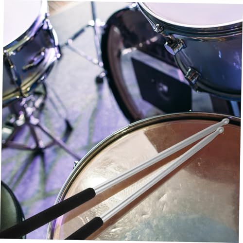 Baquetas Toddmomy de aleación de aluminio, 1 par, diseño ergonómico y ligero para batería acústica y jazz miniatura 6