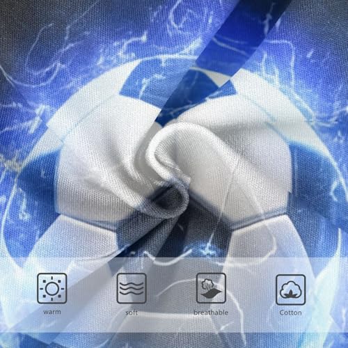 Toddler Underwear Floral 2t Cotton Panties for Girl Designer Briefs Undies Kids Soccer Ball Glowing Blue Black3