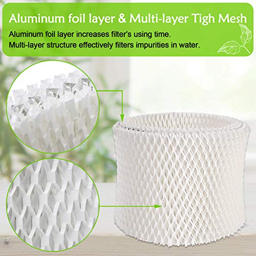 IOYIJOI Humidifier Filter Replacement for Protec, Vicks and Kaz WF2 3020, V3100, V3500, V3500N, V3600, V3800, V3850 and V3900 (4 Pack)