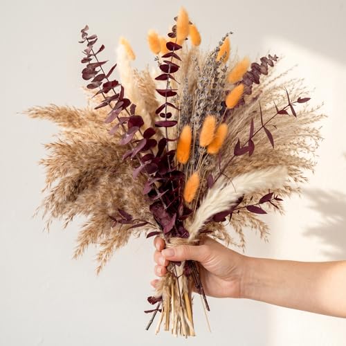 Ramo de Flores Secas Boho para Decoración Otoñal miniatura 1