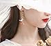 Pink Flower Dangle Earrings for Women Cute Asymmetry Flower Earrings Fairy Statement Summer Refreshing Seaside Idyllic Holiday Jewerly(style 4)