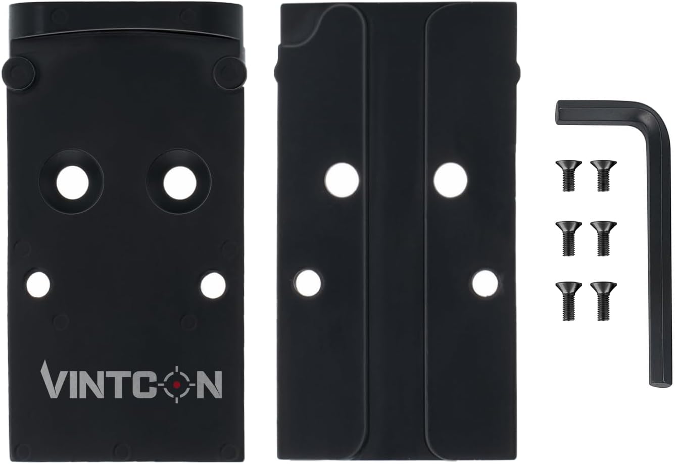 Optics Adapter Plate for Glock 19 17 MOS, Compatible with Holosun 407C/507C/508T Trijicon RMR/SRO Durable - Image 5
