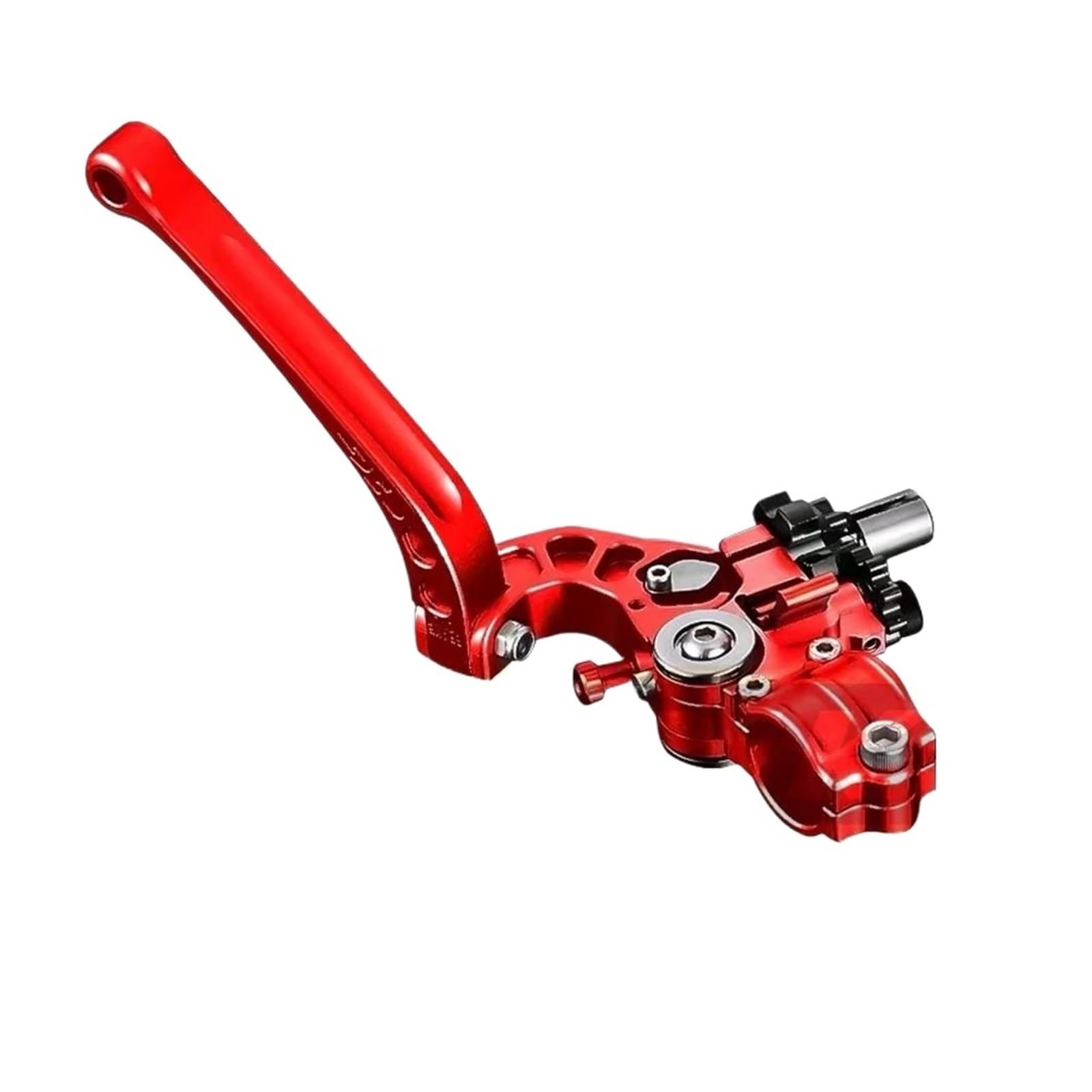 KVKQMLFEAW Motorbike Hand Levers Universal Motorcycle 7/8" 22mm Adjustable Folded Handle Handlebar Cable Clutch Lever Handlebar Brake Lever(1)