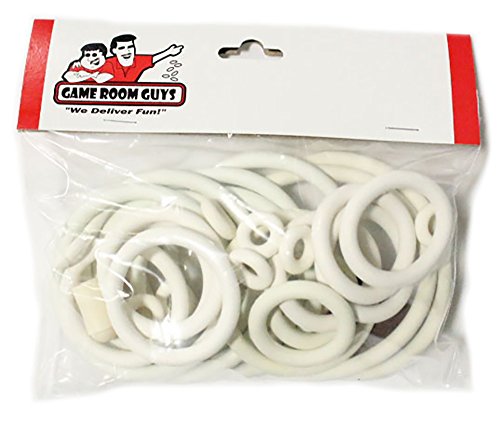Game Room Guys Gottlieb Auto Race Pinball White Rubber Ring Kit