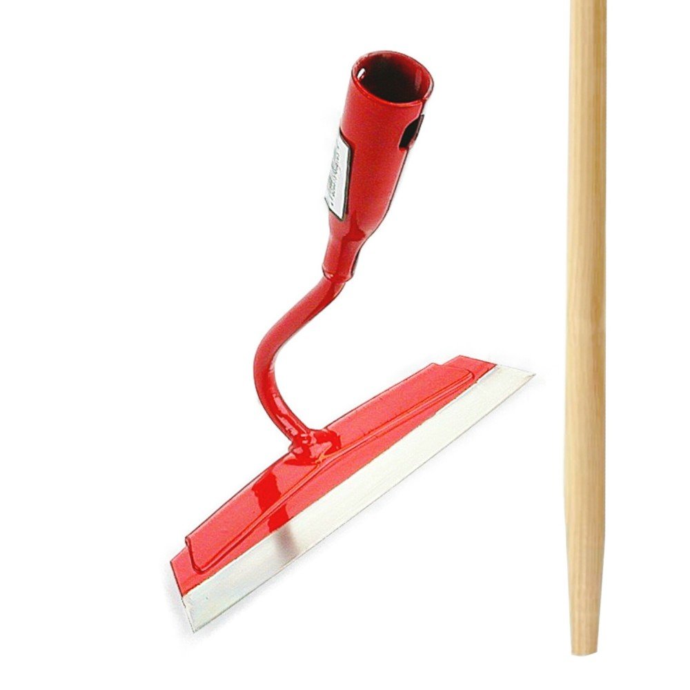 Polar 6016 Leichte Gartenhacke Edelstahl 20 cm Unkrauthacke Rübenhacke Gartengerät, Gerätestiel:inklusive Stiel