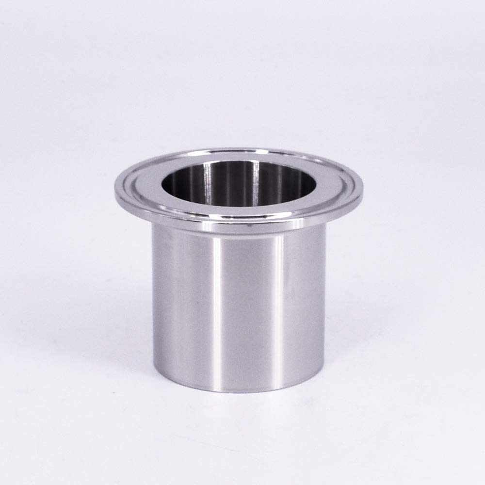 Raccord de tuyau 1 pièce 3/4" BSPT femelle x 2" Tri Clamp Ferrule OD 64 mm SUS304 en acier inoxydable