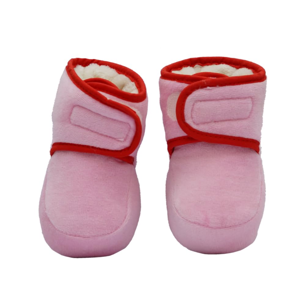 Baby Soft Booties for Newborn | Velcro Closure | Anti-Slip Infant Shoes-picture-47