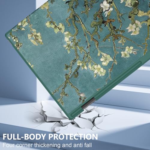 Image of Case Compatible with Remarkable Paper Pro 11.8 Paper Tablet 2024 Released, Folio Protective Case with Pen Holder,Apricot Blossom