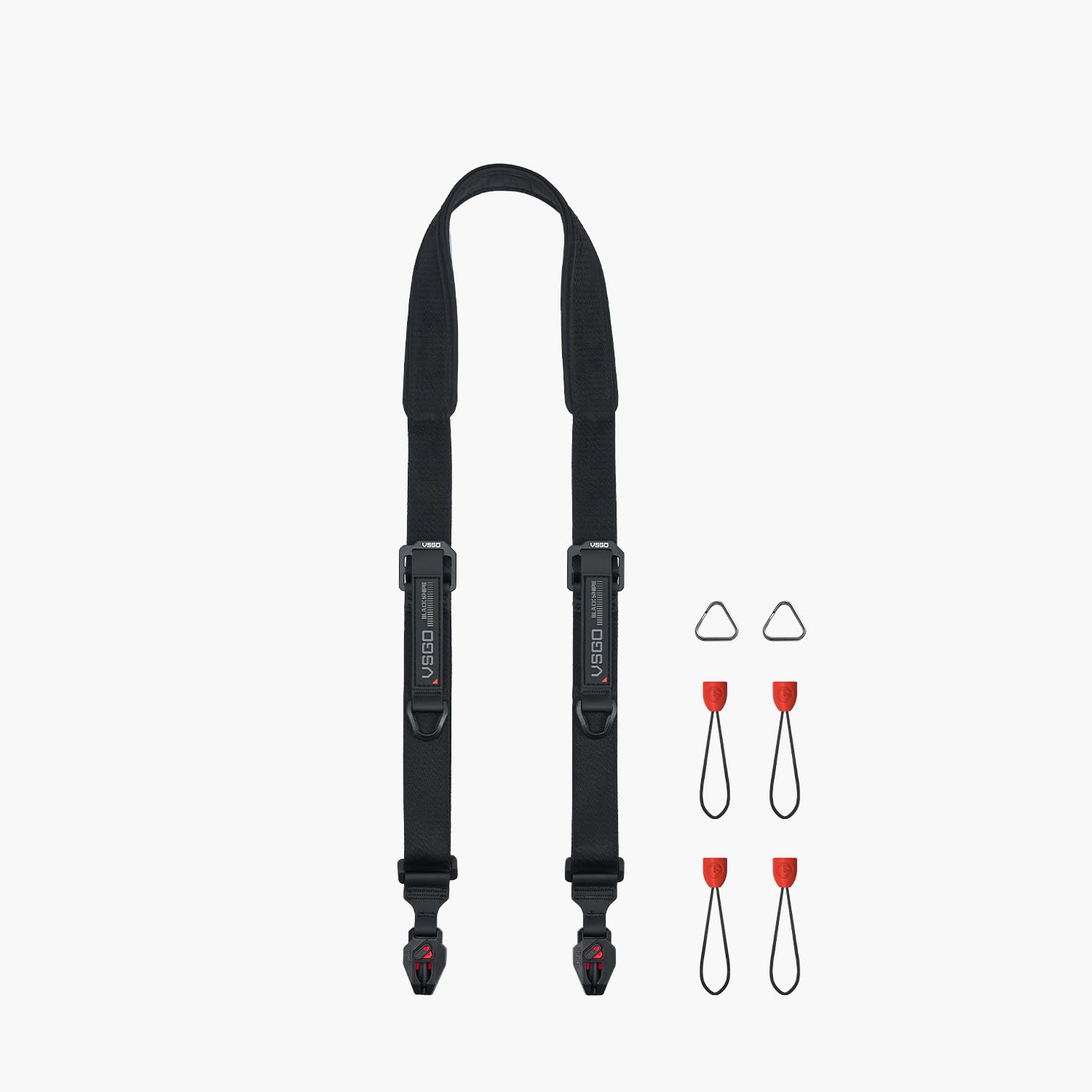 VSGO Black Snipe Pro Camera Shoulder Strap | 3cm Wide, Quick Release, 80kg Static Load, D…