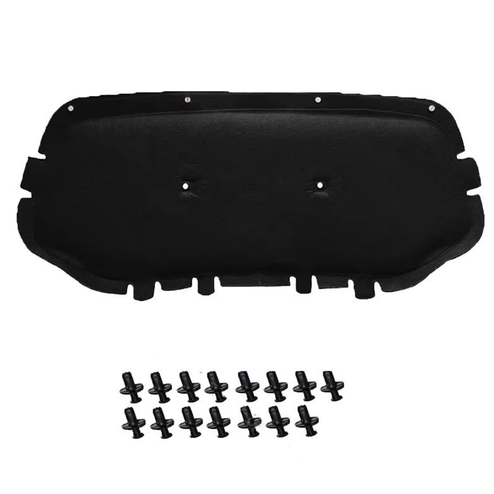 Adcvheg One Color Bonnet Compatible With Vw For Jetta Vs5 2019 2020 2021 2022 2023 2024 2025 2026 Car Hood Thermal Lining Engine Soundproof Cotton Insulat Mat
