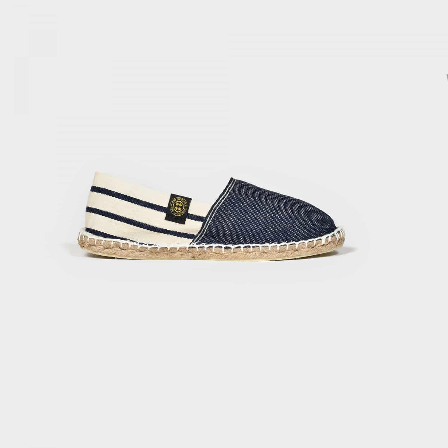 ART OF SOULE - Espadrille Mariniere Hip 6 - Denim - Unisex