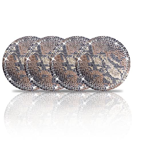 Gseigvee 4PCS Car Cup Holder Coaster, Universal Auto Anti Slip ...