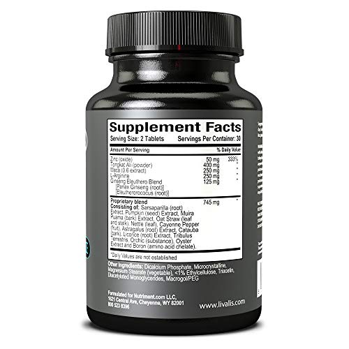 Nutriment Livalis XXL- Male Enhancement Pills- Enlargement Supplement for Men- Fast Acting and Side Effect Free… - Image 4