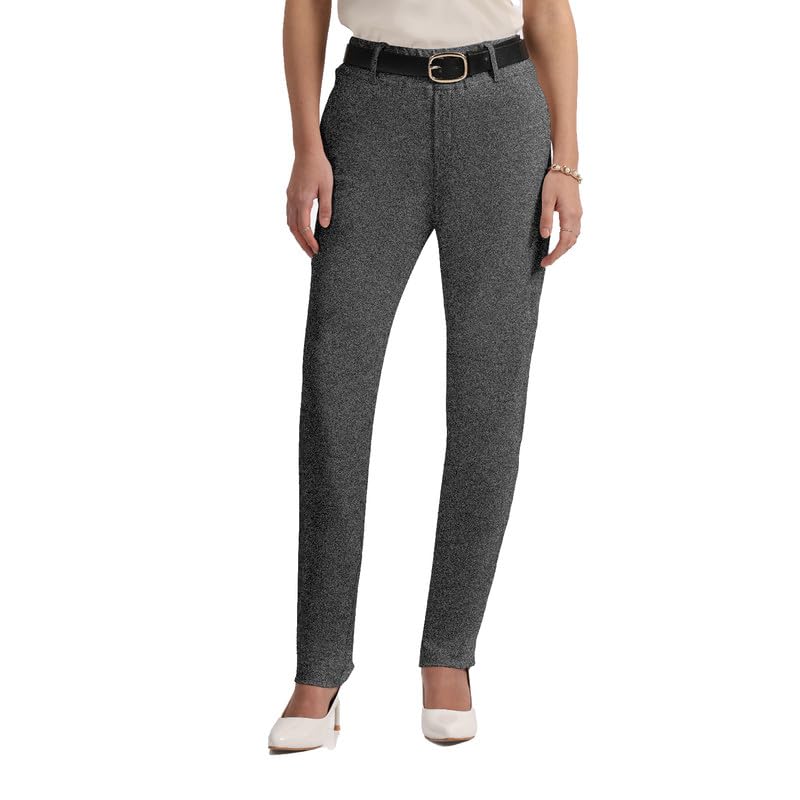 BlissClubWork-to-Wine Twill Straight Pants | Twill Pattern | Cotton Pants | Breathable and Stretchy