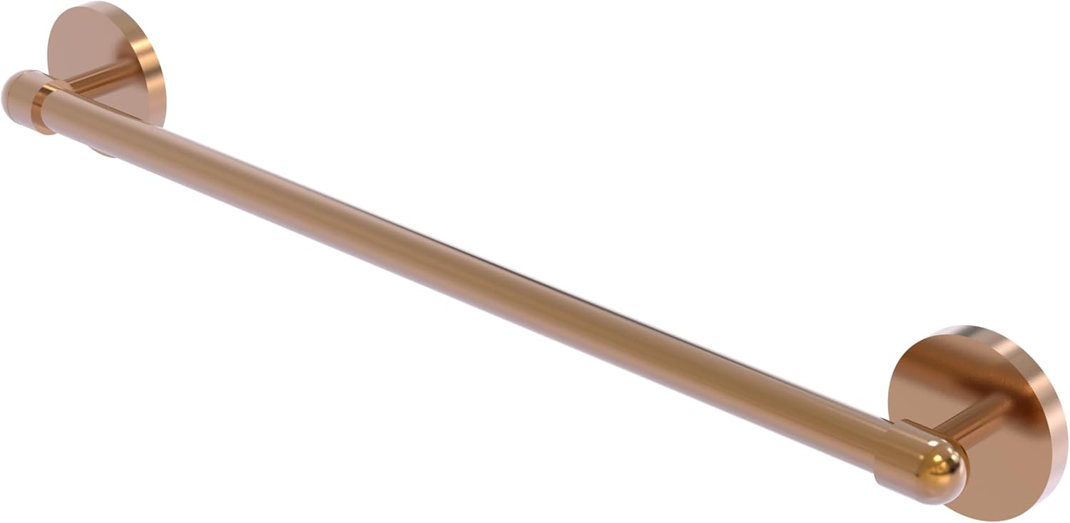 Allied Brass TA-41/36 Tango Collection 36 Inch Towel Bar, Brushed Bronze 36 Brushed Bronze
