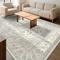 FORTSEA 大きい ラグマット 160×230cm 洗える ペルシャ風 花柄 Amazon | FORTSEA 大きい ラグマット 160×230cm 洗える ペルシャ風 花