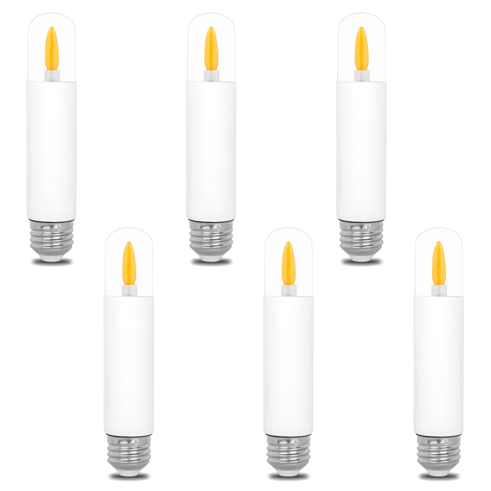 HEWA-Tech Flame Effect Light Bulbs Flickering E27 LED Bulbs for Party Patio Porch Home Indoor & Outdoor Decorations (T9